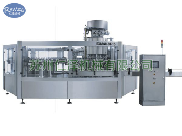 22000，24000瓶/時(shí) 沖瓶灌裝旋蓋三合一機(jī)組