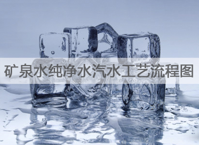 礦泉水純凈水汽水工藝流程圖